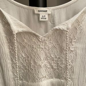 White Flowy Sun Dress